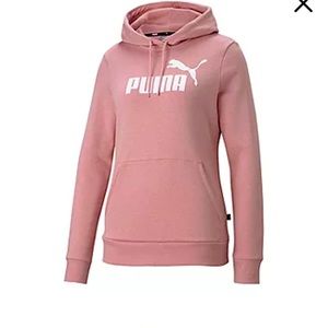 - Puma Essential #1 Logo Womens Long Sleeve Hoodie Size XL Color: Rose